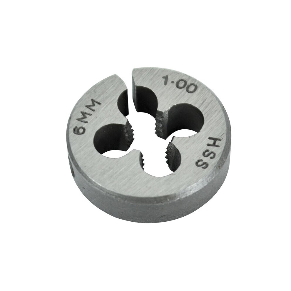 Faithfull Hss Straight Flute Split Die M6 X 1.0 (13/16 O.d)