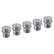Faithfull Grease Nipple Button 1/4in BSP (Pack 5)
