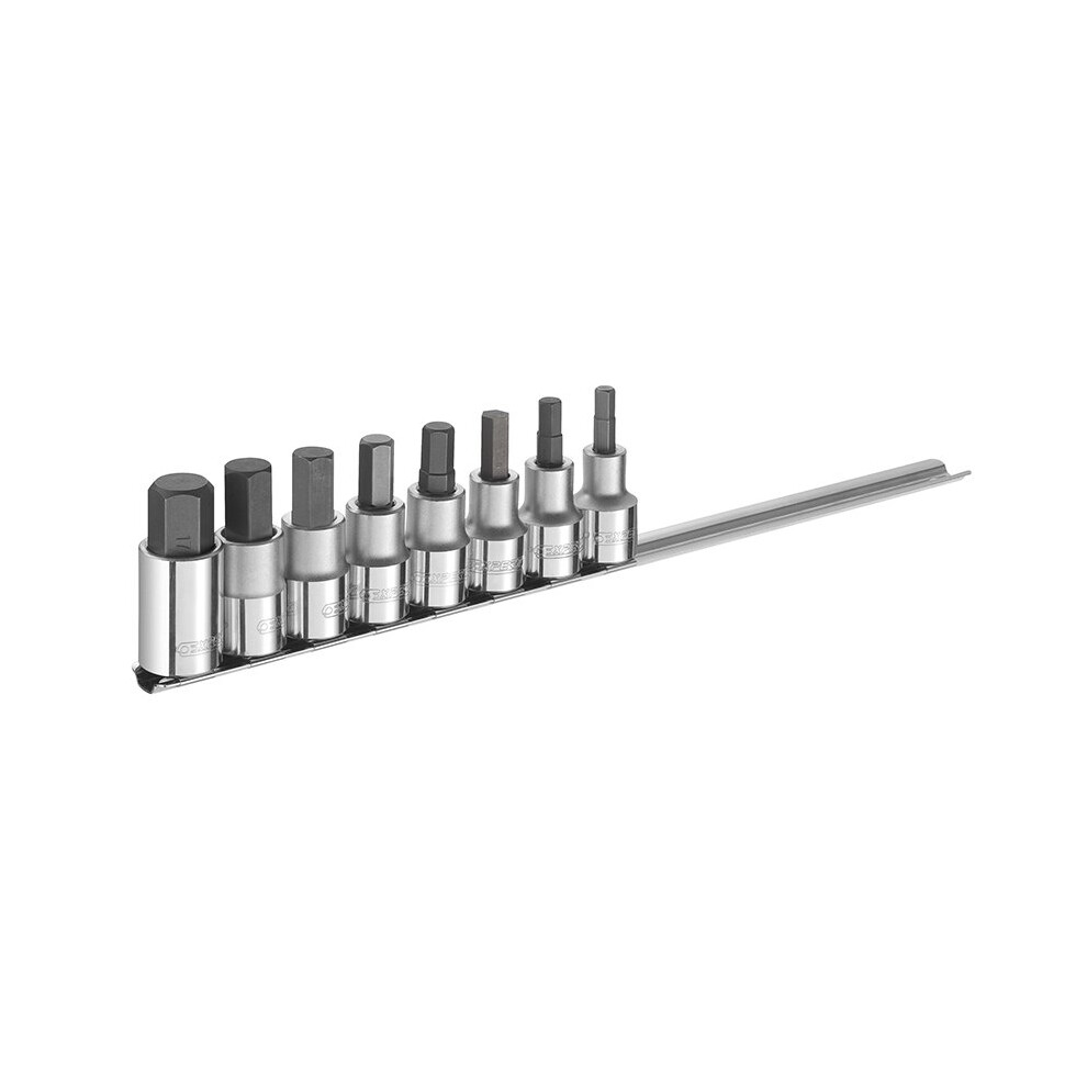 Expert Hex Bit Socket Set Of 8 1/2In Drive Brie032904b 3258950329048