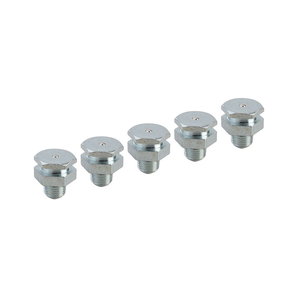 Faithfull Grease Nipple Button 1/8In Bsp (Pack 5)
