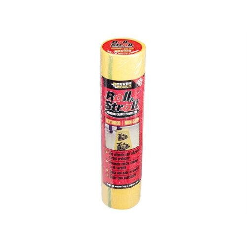 Everbuild Everbuild Roll & Stroll Textured Non-Slip Carpet Protector 600mmx75m