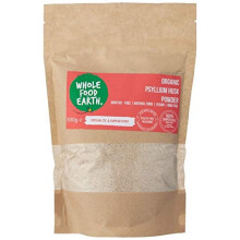 Wholefood Earth - Organic Psyllium Husk Powder - GMO Free - Vegan - Raw - Additive-Free - Natural Fiber - 500g