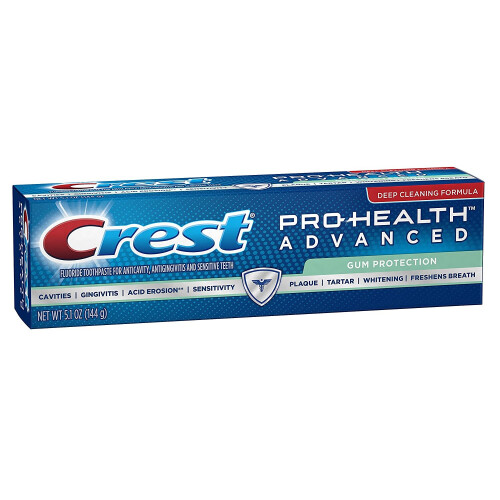 Crest Crest, Pro Health,  Advanced Φθορίου Toothpaste, Προστασία Γναθού, 5.1 oz (144 g) 2