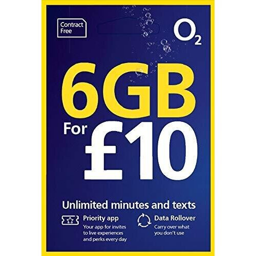 O2 Pay As You Go Sim Card on OnBuy