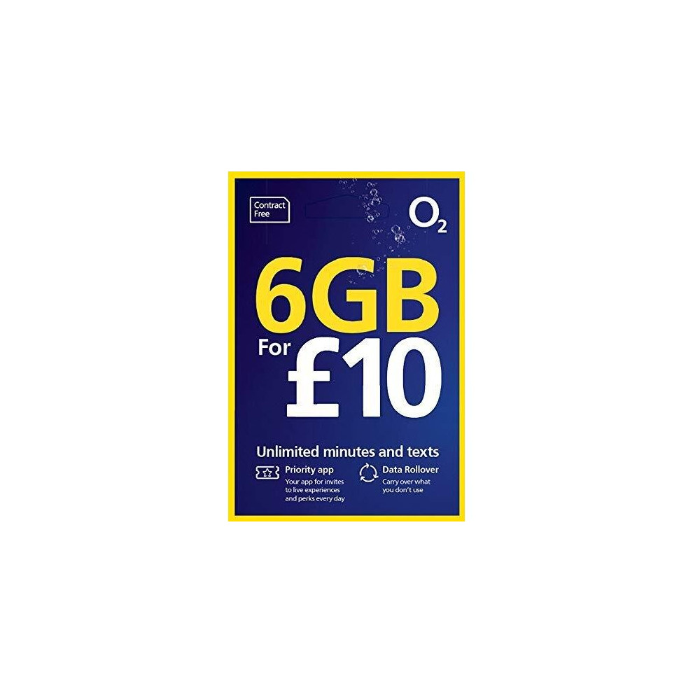 O2 Pay As You Go Sim Card on OnBuy