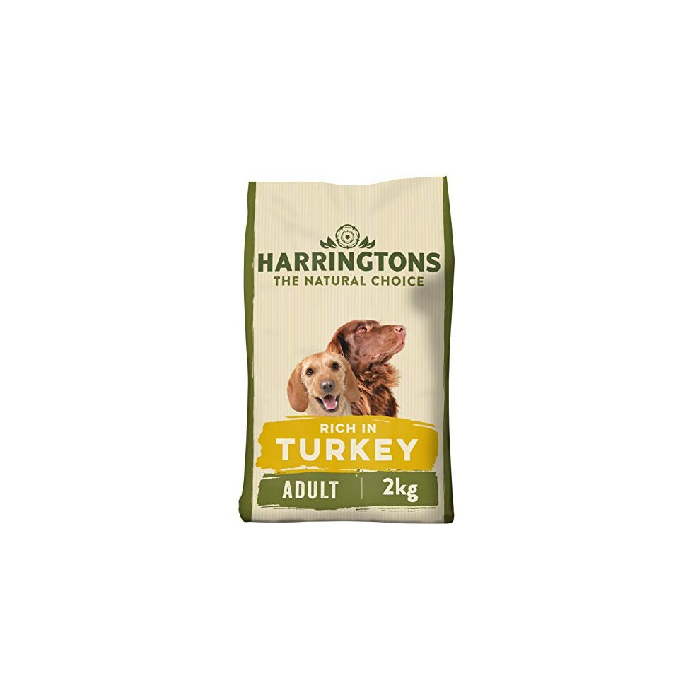 Harringtons Complete Turkey & Veg Dry Dog Food 2 kg, Pack of 4