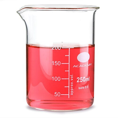 GLASS MEASURING BEAKER 200ML