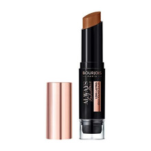 Bourjois Always Fabulous 24 Hour 2-in-1 Foundation and Concealer Stick with Blender, 600 Chocolate