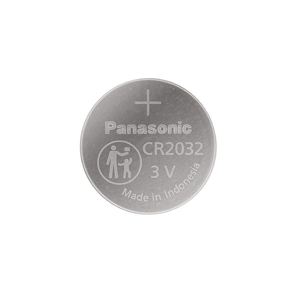 Panasonic CR2032 Lithium 3 Volt Battery card of 6