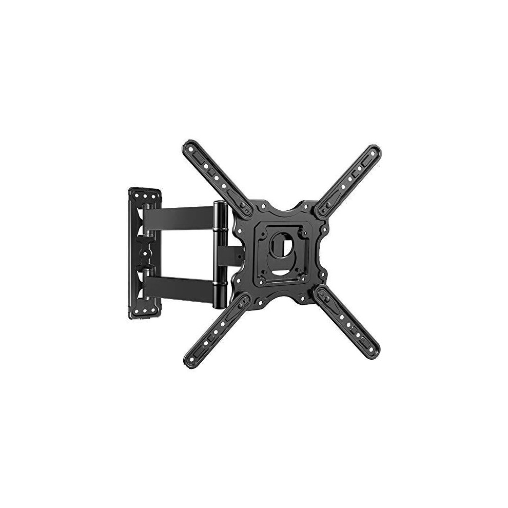 TV Wall Mount, Swivels Tilts Extends Heavy Duty TV Mount Bracket for 32-55 inch Plasma & Curved TV up to 40kg Max VESA 400x400mm