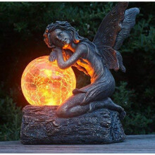 Felicity Solar Fairy - Garden Fairy Ornament/Statue …