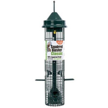Squirrel Proof Bird Feeder - Squirrel Buster Classic - Marauders off! Guaranteed Squirrel Proof / Metal