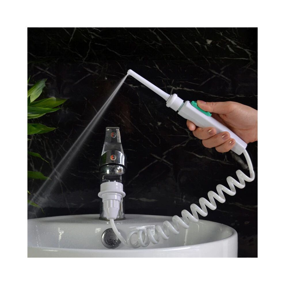 Tackore Jet Floss Water Dental Flosser Faucet Oral Irrigator Cleaning Machine