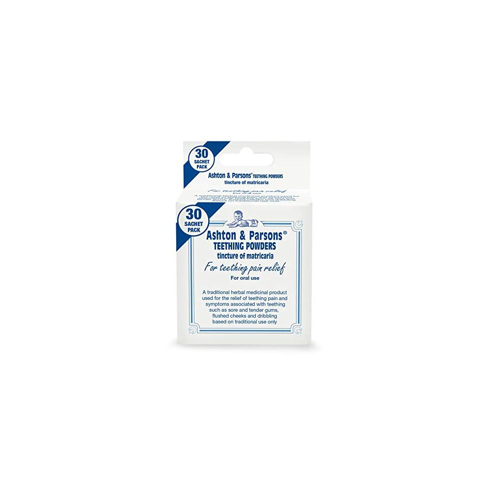 The Ashton-Drake Galleries Ashton & Parsons Infants Teething Pain Relief Powder, Pack Of 30
