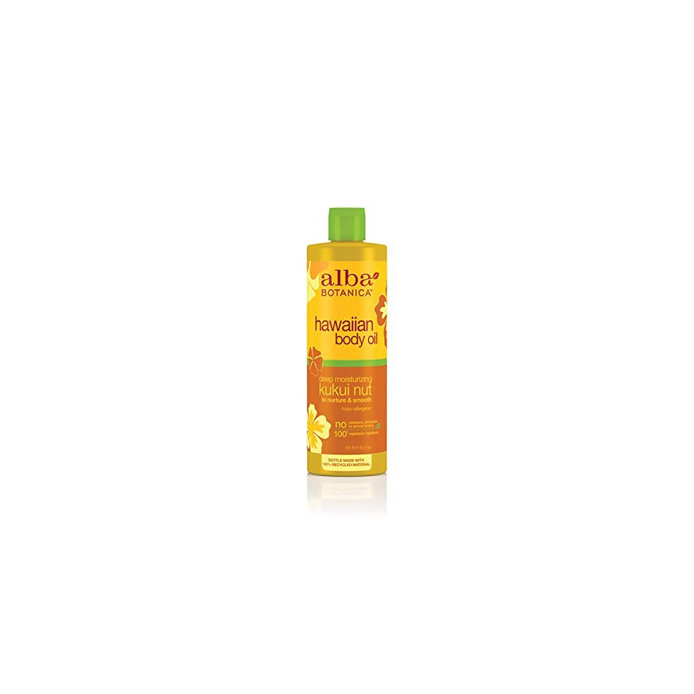 Visit The Alba Botanica Store Alba Botanica Kukui Nut Organic Body Oil 250Ml