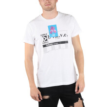 (S) DIESEL Mens T DIEGO XA T-Shirt Short Sleeve Soft Crew Neck Tee Casual White Tops