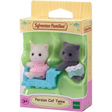 Sylvanian Families 5457 Persian Cat Twins Dolls