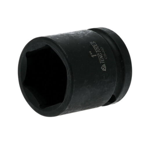 Teng Impact Socket Hexagon 6 Point 1/2in Drive 1in