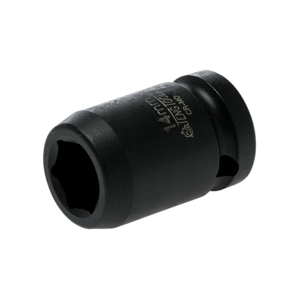 Teng Impact Socket Hexagon 6 Point 1/2in Drive 14mm