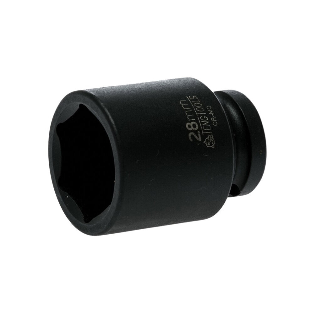 Teng Impact Socket Hexagon 6 Point 1/2In Drive 28Mm 5020385126657
