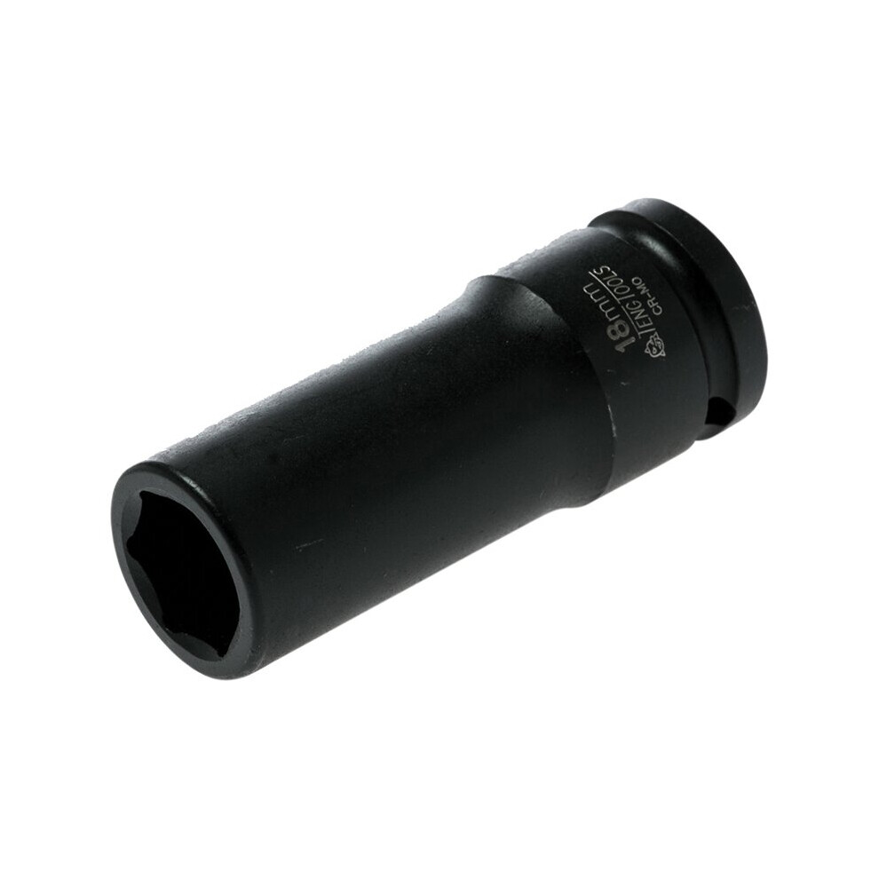 Teng Deep Impact Socket Hexagon 6 Point 1/2In Drive 18Mm 5020385126770