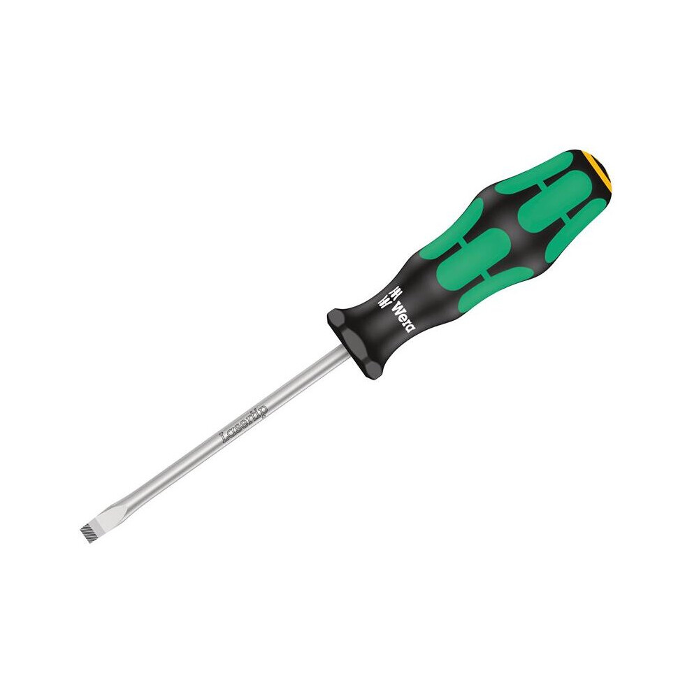 Wera Kraftform 334 Screwdriver Flared Slotted Tip 8.0 x 175mm WER110011