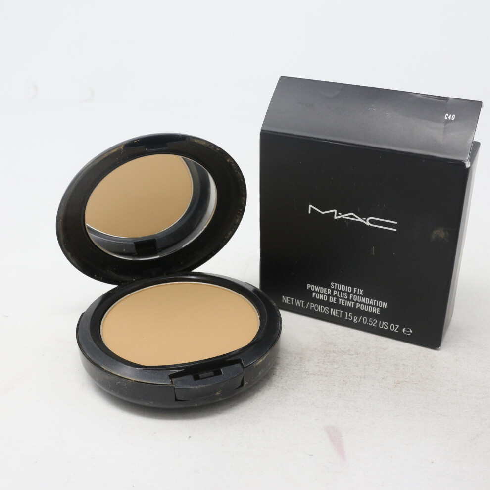 (C40) MAC Studio Fix Powder Plus Foundation 0.52/15g New In Box (Choose Your Shade)