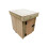 (8ft, Without Back Panel) Wooden Workbench With Drawers and Functional Lockable Cupboard - Eucalyptus Top 8
