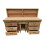 (8ft, Without Back Panel) Wooden Workbench With Drawers and Functional Lockable Cupboard - Eucalyptus Top 9