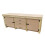 (8ft, With Back Panel) Wooden MDF Top Workbench With Drawers and Double Lockable Cupboard 3