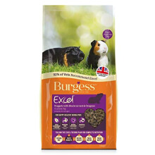 Excel Burgess Guinea Pig Nuggets Blackcurrant and Oregano, 10 kg