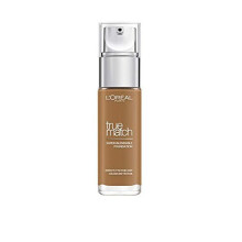 L'Oreal Paris Foundation True Match Liquid Foundation 8.5C Pecan with Hyaluronic Acid & SPF 17 30ml