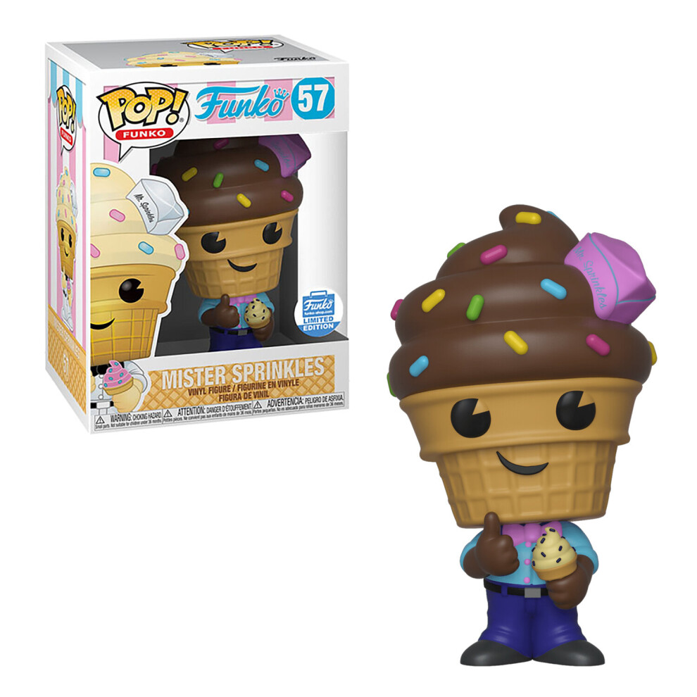 Funko Pop Vinyl Mister Sprinkles Chocolate Exclusive Fantastik Plastik