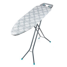 Beldray® LA023995IKAT Gallant Ironing Board | 110 x 33 cm | Adjustable Iron Rest | Easily Foldable |100% Cotton Cover | Ikat Print