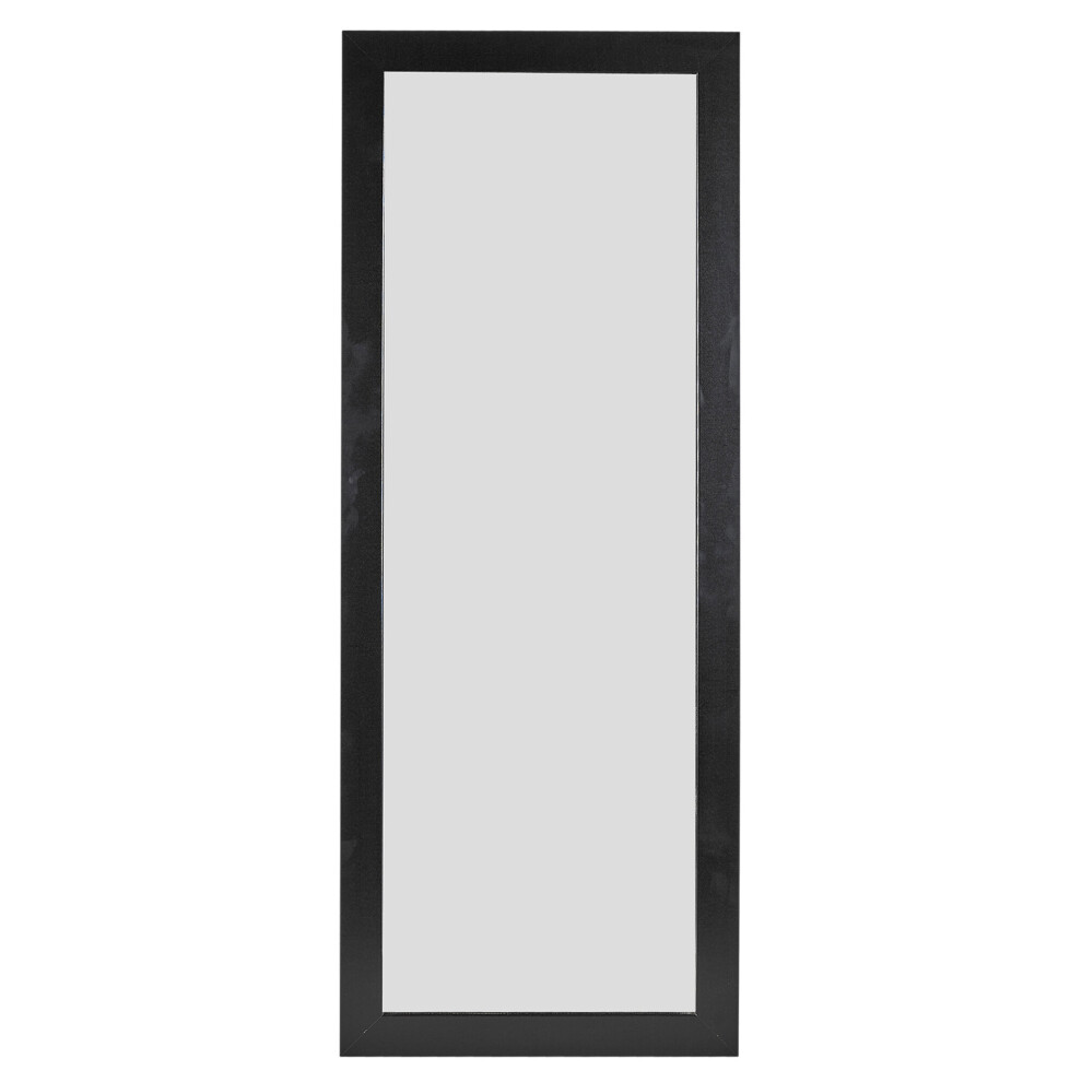 (Black (97 x 37cm)) Long Wooden Frame | Rectangle Mirrors