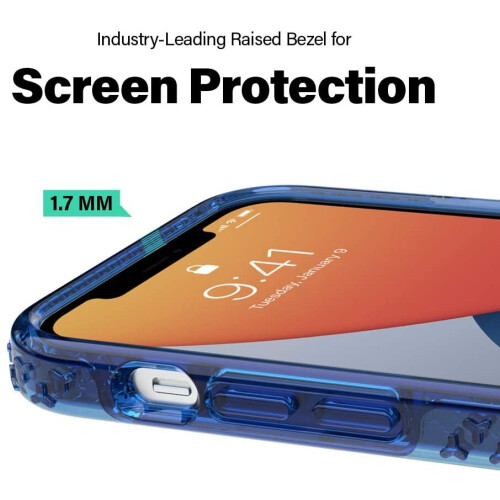Incipio (Blue/Clear, iPhone 12 & 12 Pro) Incipio Grip Protective Case for iPhone 12 Series 2