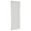 URBN Living (Oak (97 x 37cm)) Long Wooden Frame | Rectangle Mirrors 1