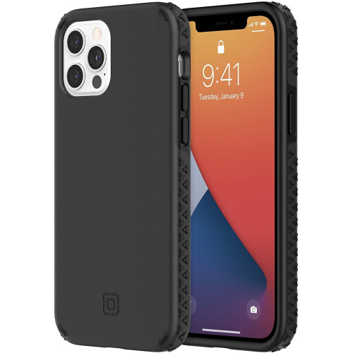 Incipio (Black, iPhone 12 & 12 Pro) Incipio Grip Protective Case for iPhone 12 Series