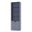 URBN Living (Grey) 6 Tier With 2 Door | Bookcase Set 1