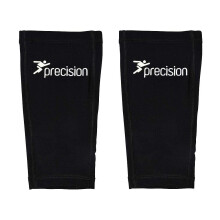 (Black, L) Precision Pro Matrix Football Soccer Shinpad Shinguard Sleeve Black