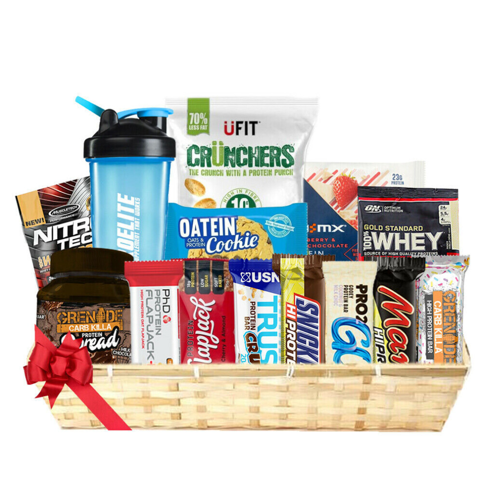 Large Gift Basket High Protein Hamper for Any Occasion