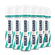 Right Guard Women Total Defence 5 Pure Anti-Perspirant Aerosol Deodorant 250 ml - Pack of 6