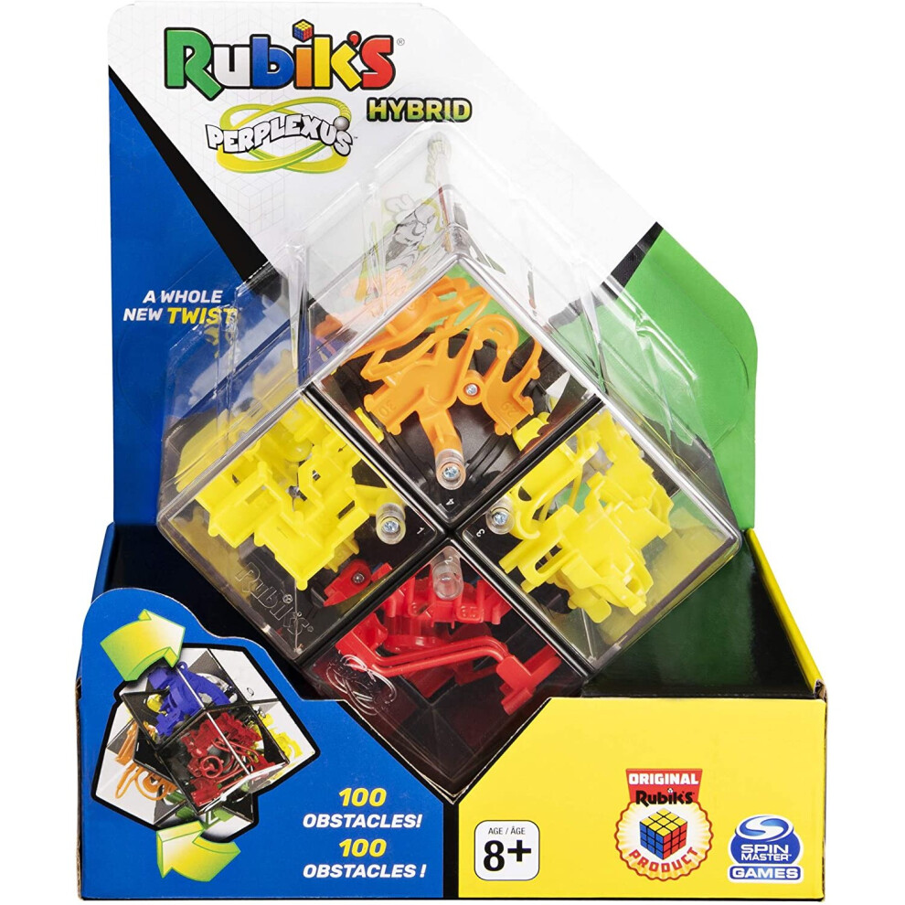 Spin Master Games 6058355 - RubikÃ¢ÂÂs Perplexus Hybrid 2 x 2, Challenging Puzzle Maze Skill Game, for Adults and Kids Ages 8 and Up