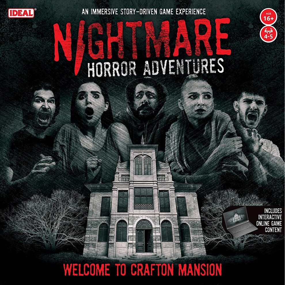 John Adams 10830 Nightmare Horror Adventures-Welcome To Crafton Mansion Immersive Adult Game