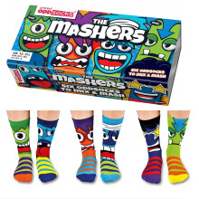 United Oddsocks The Mashers Bright Funky Multicoloured Socks UK 12-6
