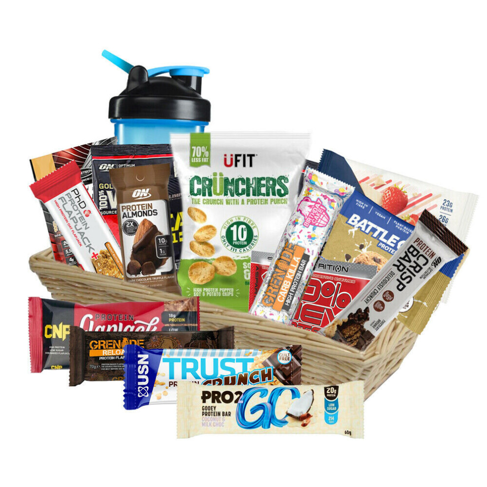 Luxury Large High Protein Bar Hamper Gift All Occasions Christmas Gift