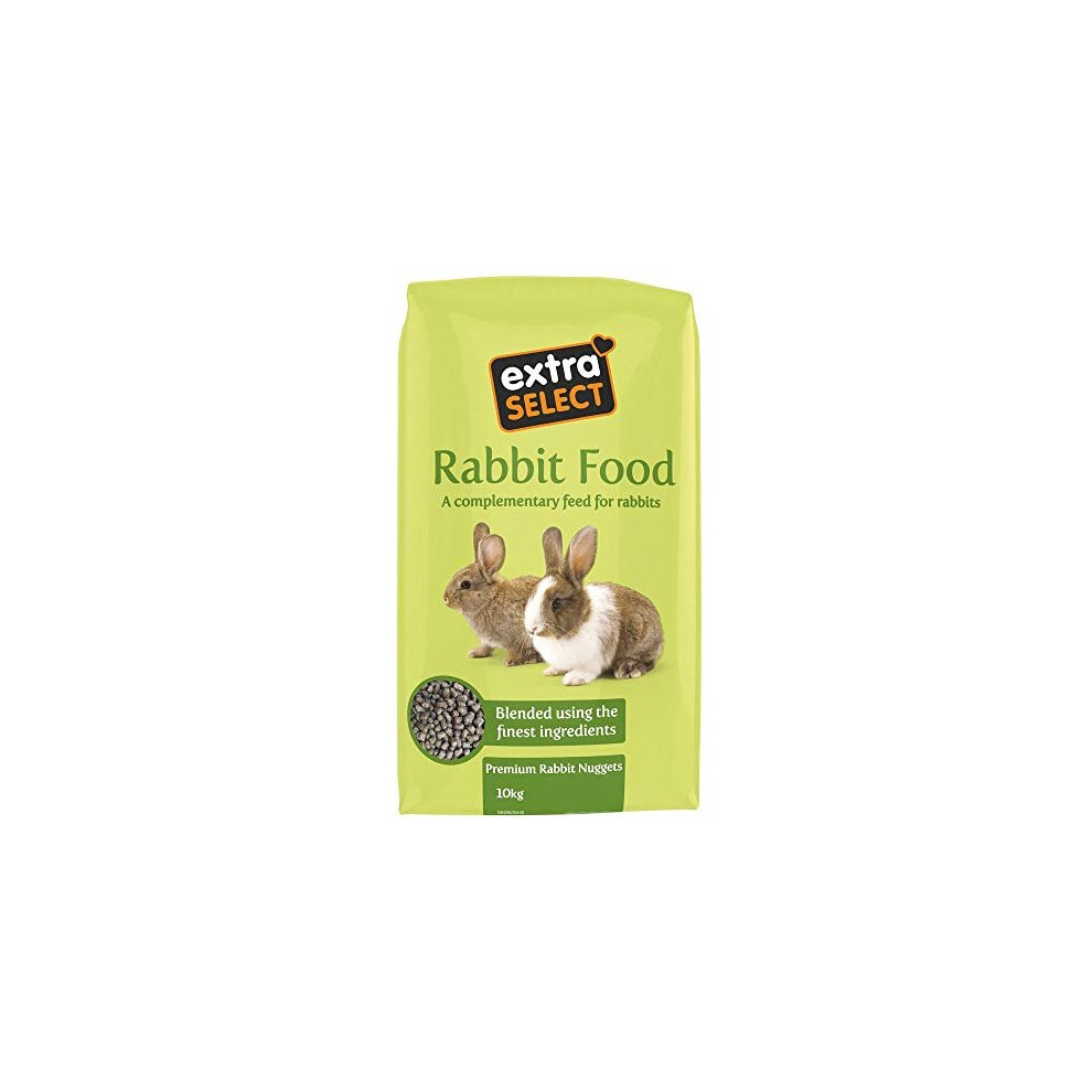 Extra Select Premium Extruded Nuggets Rabbit Feed, 10 kg