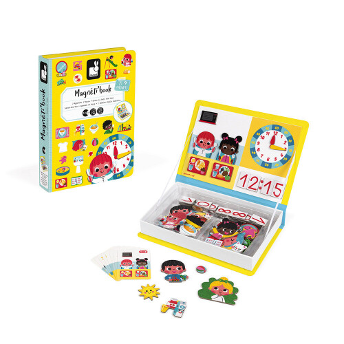 Janod Janod Learn to Tell The Time Magneti'Book