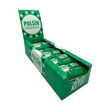 Pulsin Mint Chocolate and Peanut Keto Bar Healthy Nutritional Snacks Pre Post Workout Low Carb, 50 g x 18 Pack
