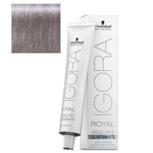 SCHWARZKOPF Igora Royal Absolutes Silberweiß 60ml GRAU LILA